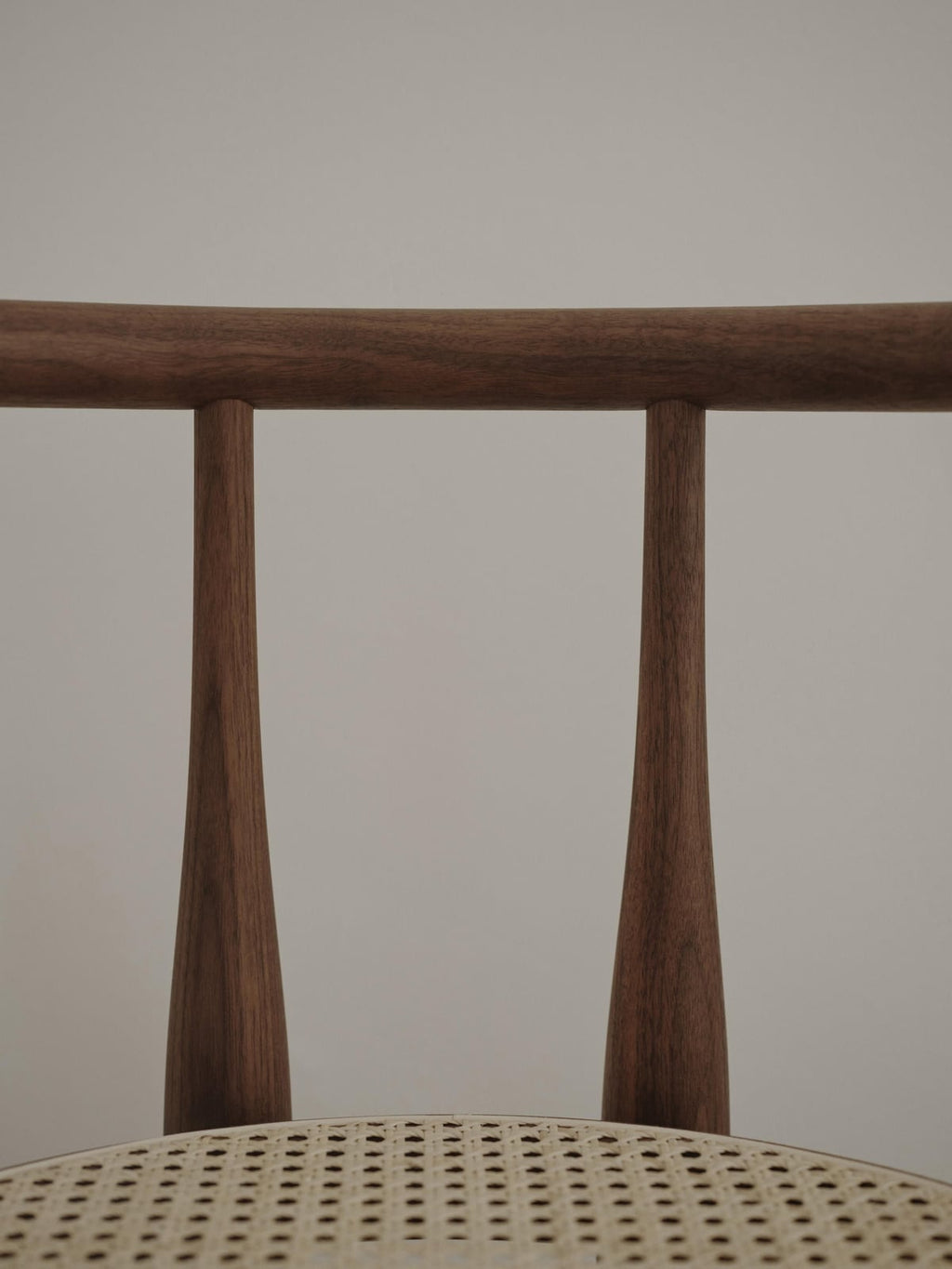 Bukowski Walnut Wood Armchair