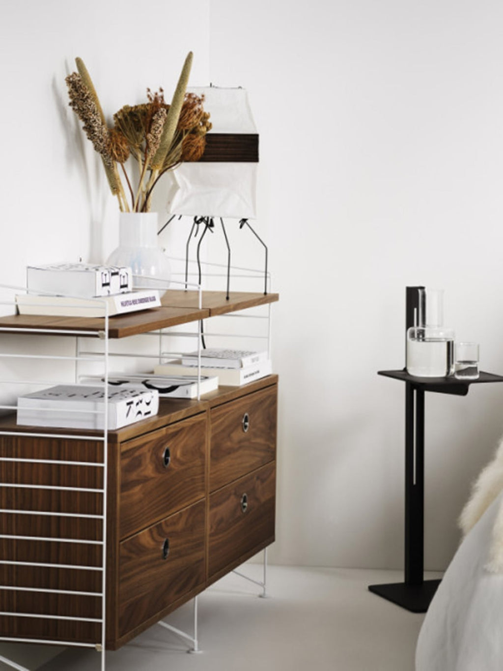 Cabinet String System with Drawers, W 58 x D 30 cm