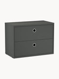 Cabinet String System with Drawers, W 58 x D 30 cm