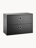 Cabinet String System with Drawers, W 58 x D 30 cm