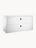 Cabinet String System with Drawers, W 78 x D 30 cm