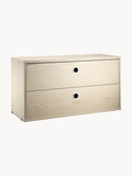 Cabinet String System with Drawers, W 78 x D 30 cm