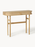 Calary Console Table with Fluted Front