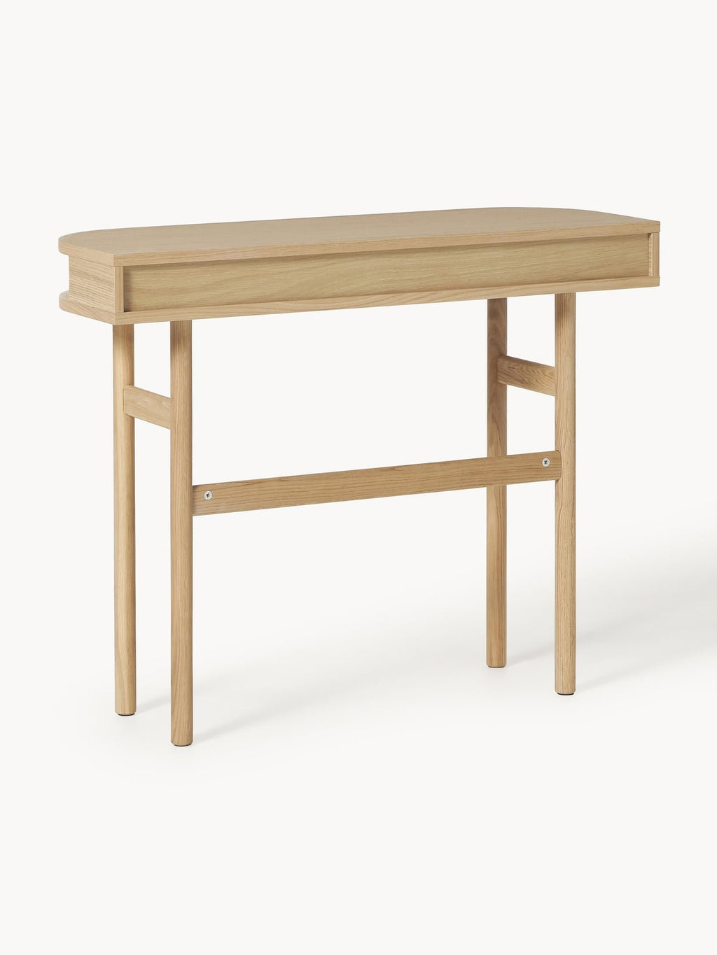 Calary Console Table with Fluted Front
