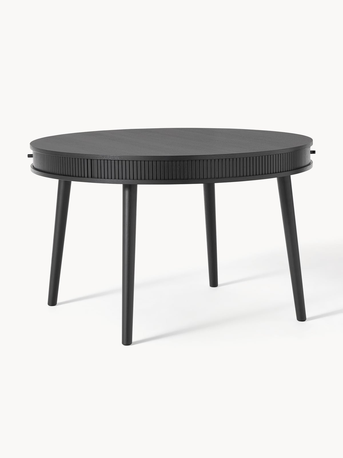 Calary Round Dining Table with Storage Space, in various sizes