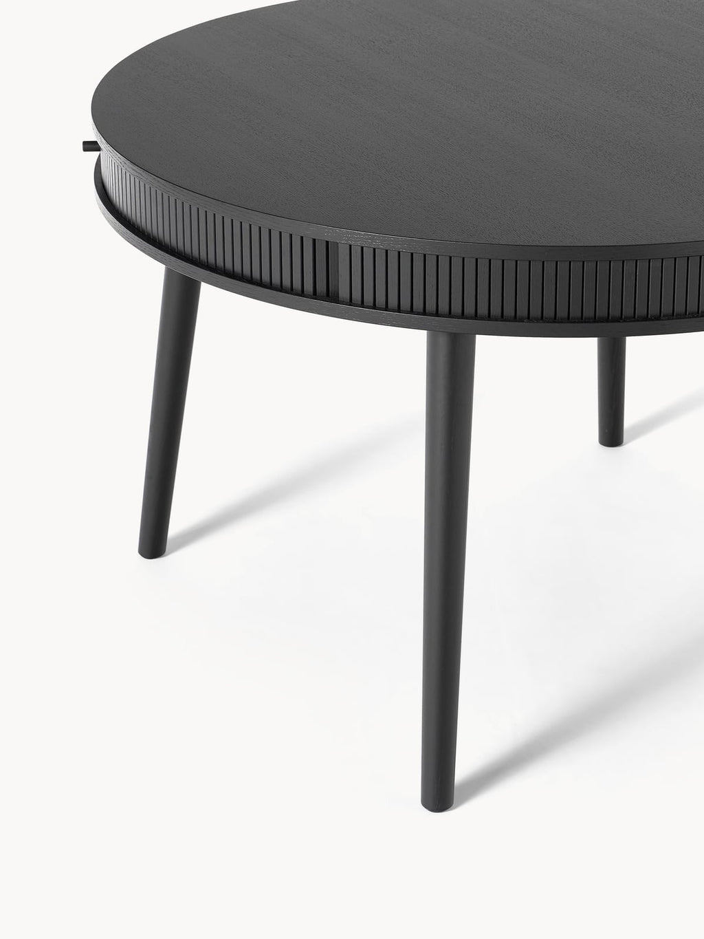 Calary Round Dining Table with Storage Space, in various sizes
