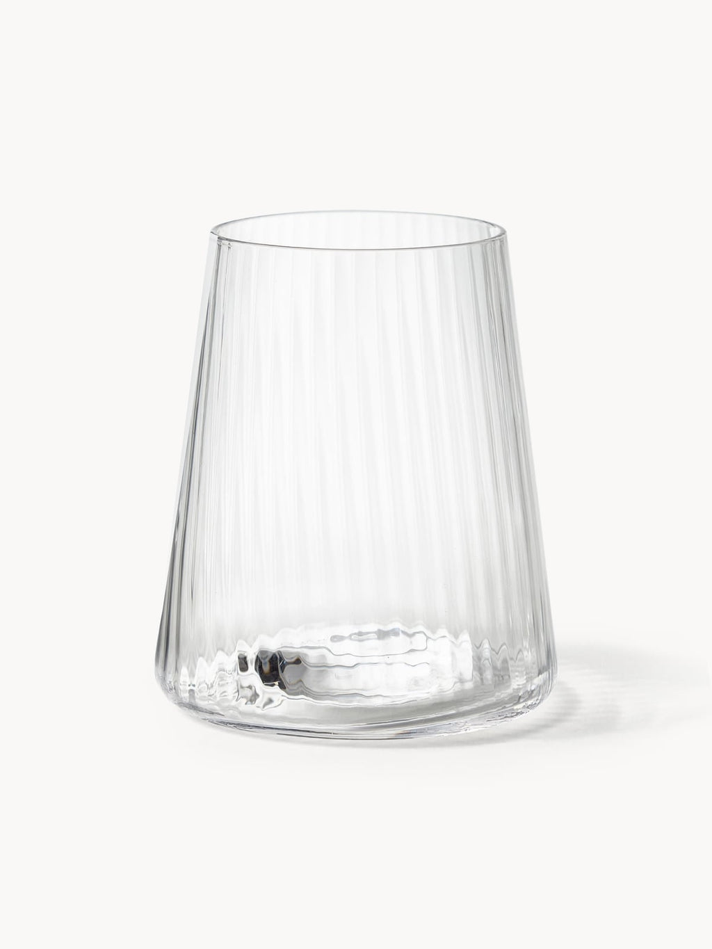 Cami Handmade Tumblers with Groove Structure, Set of 4