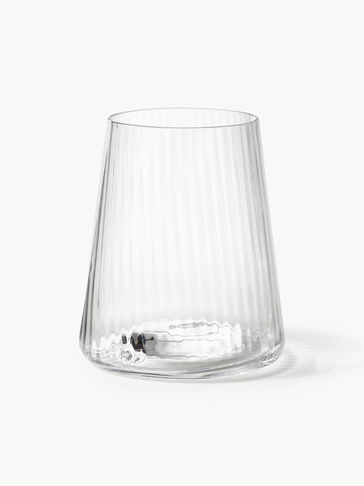 Cami Handmade Tumblers with Groove Structure, Set of 4