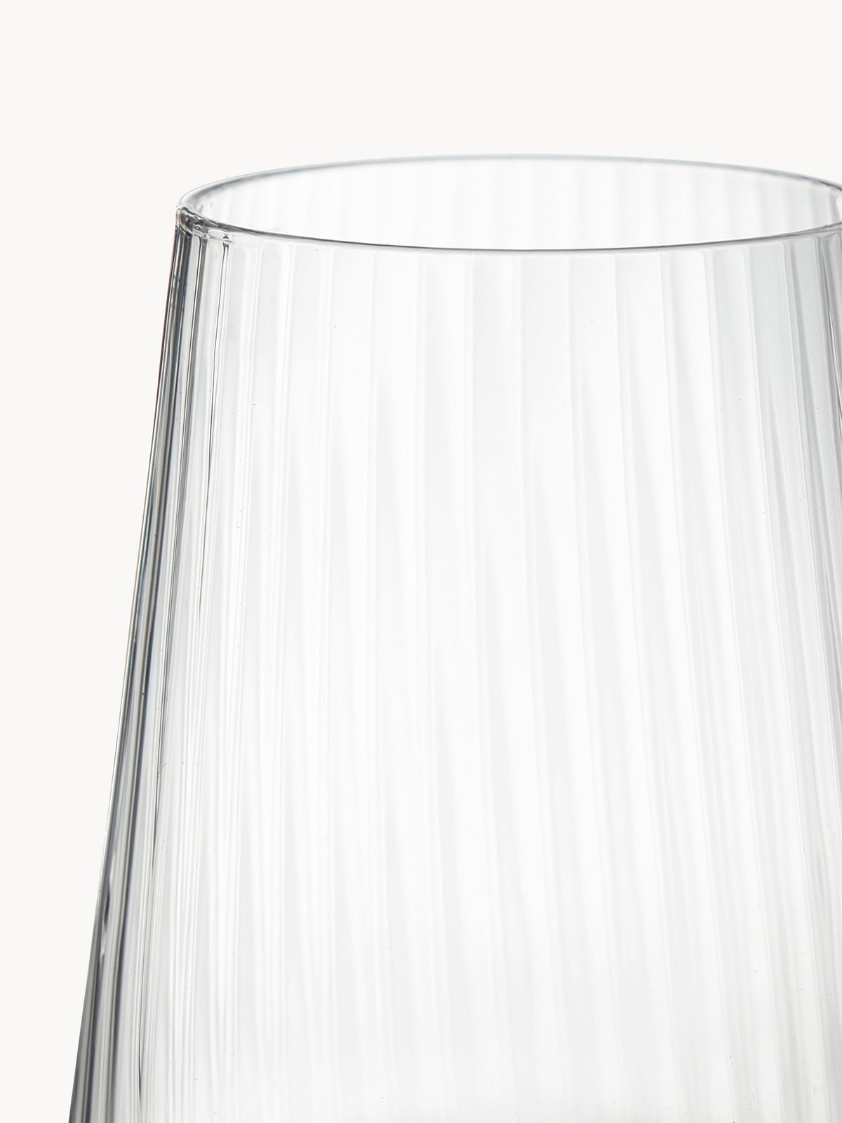 Cami Handmade Tumblers with Groove Structure, Set of 4