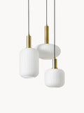 Candela Opal Glass Cluster Pendant Light
