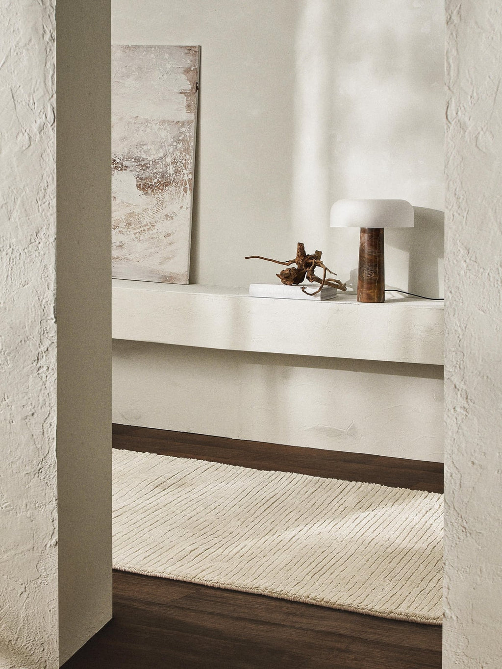 Carla Table Lamp with Marble Base