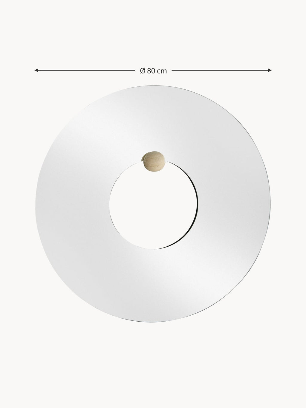 Castellum Round Wall Mirror