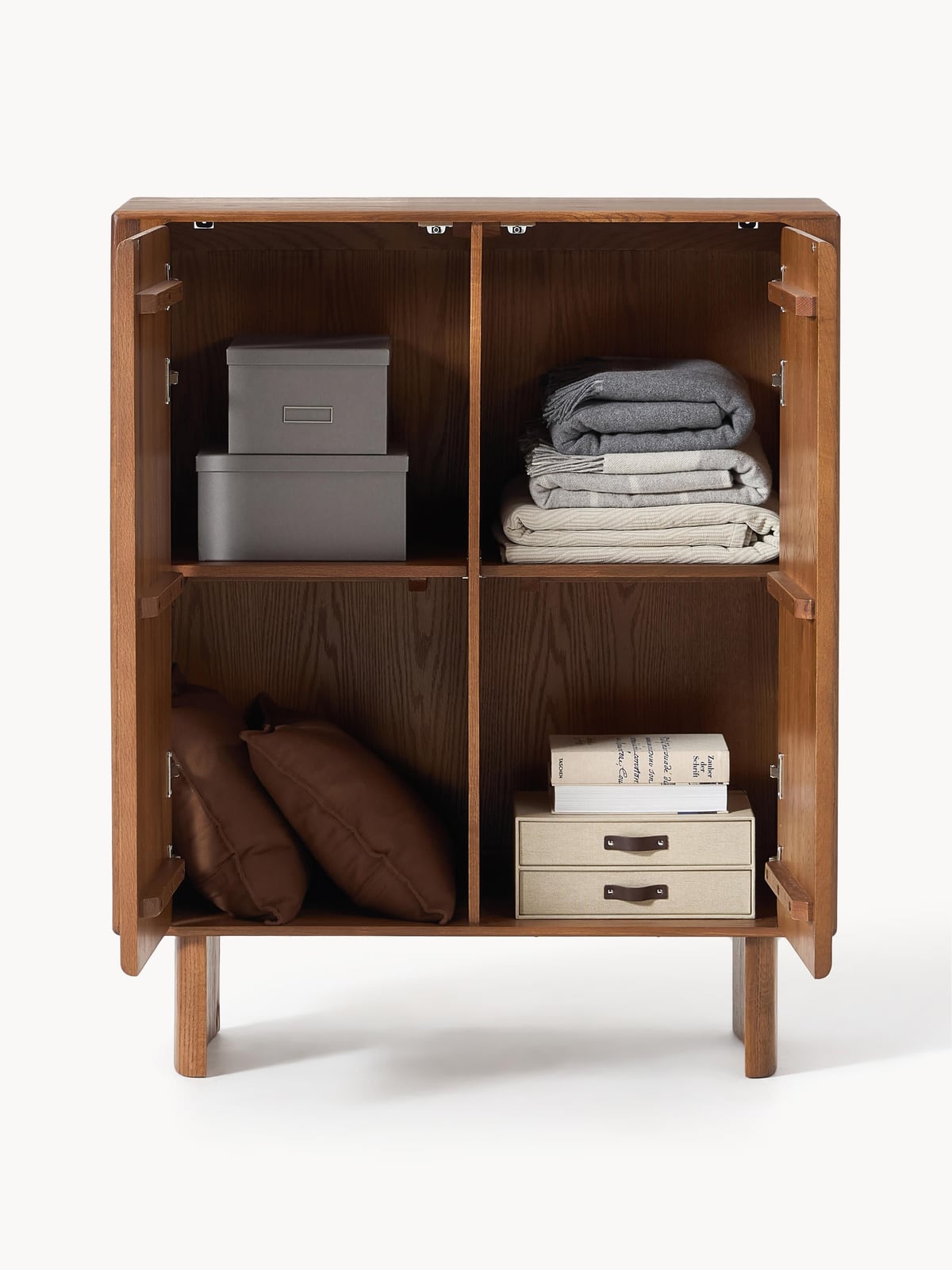 Chandler Oak Wood Highboard