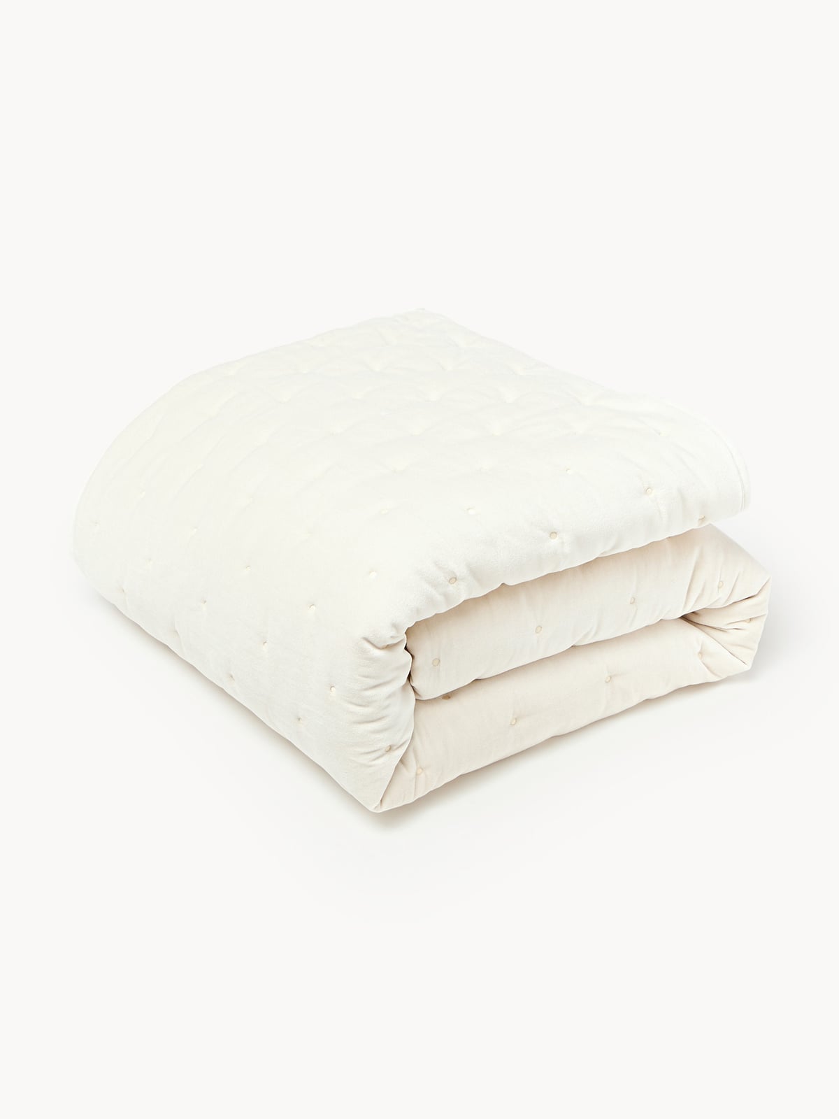 Cheryl Quilted Velvet Bedspread