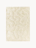Clio High-Low Wool Rug, Hand-Woven