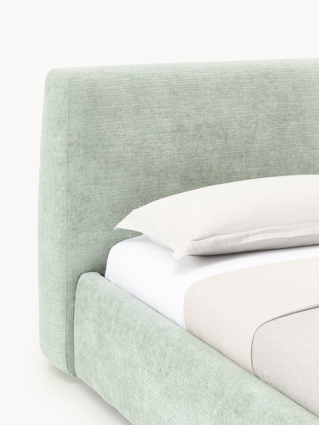 Cloud Upholstered Bed with Storage