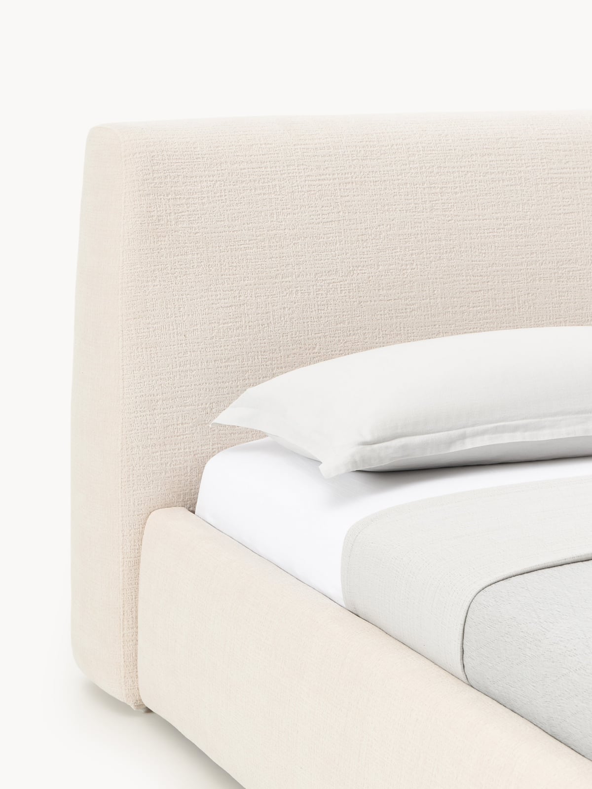 Cloud Upholstered Bed with Storage