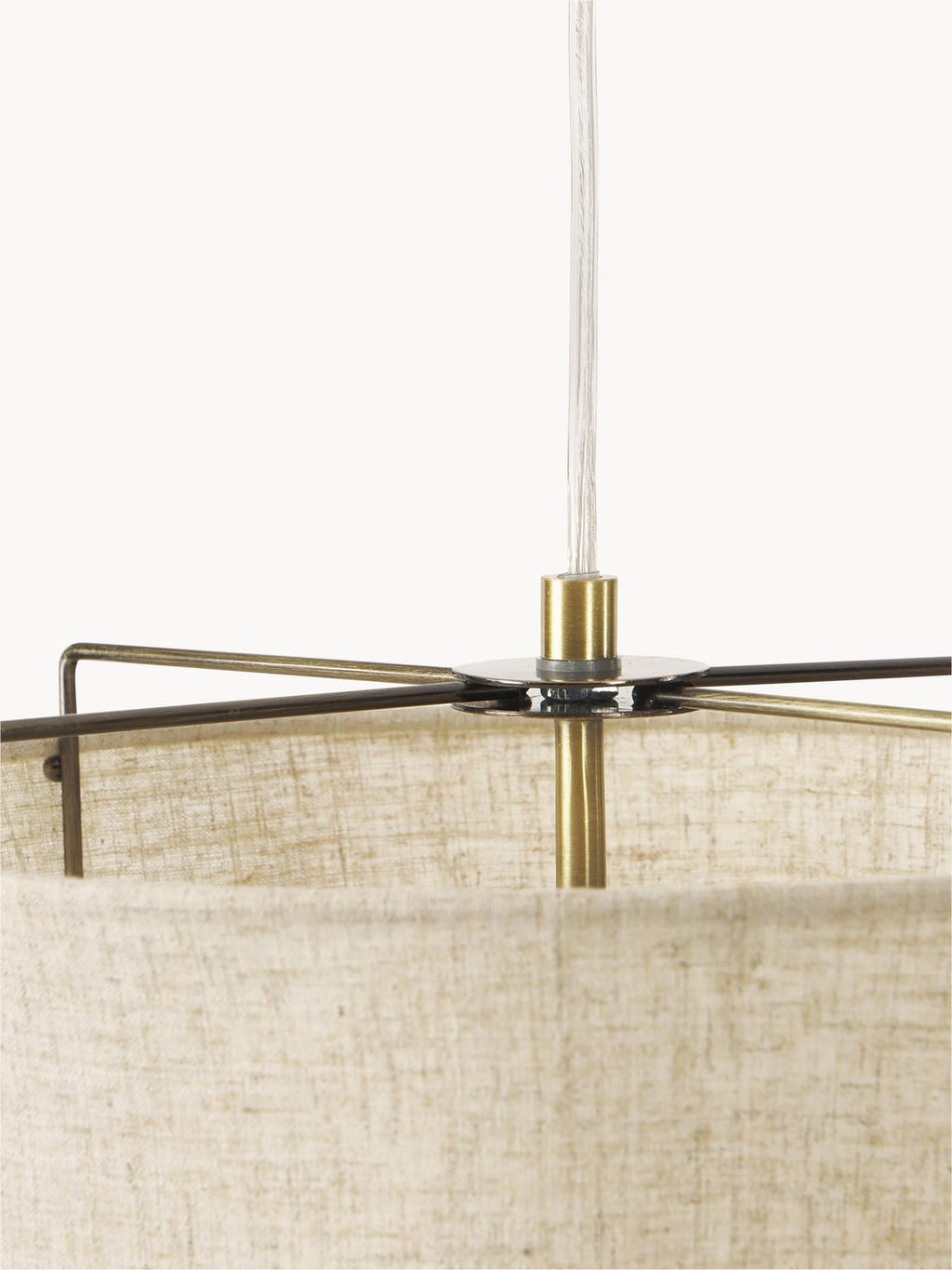 Clouds Linen Pendant Light