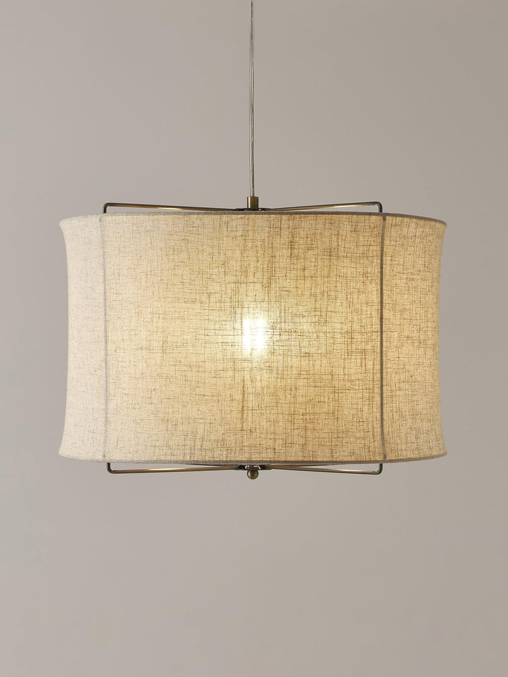 Clouds Linen Pendant Light