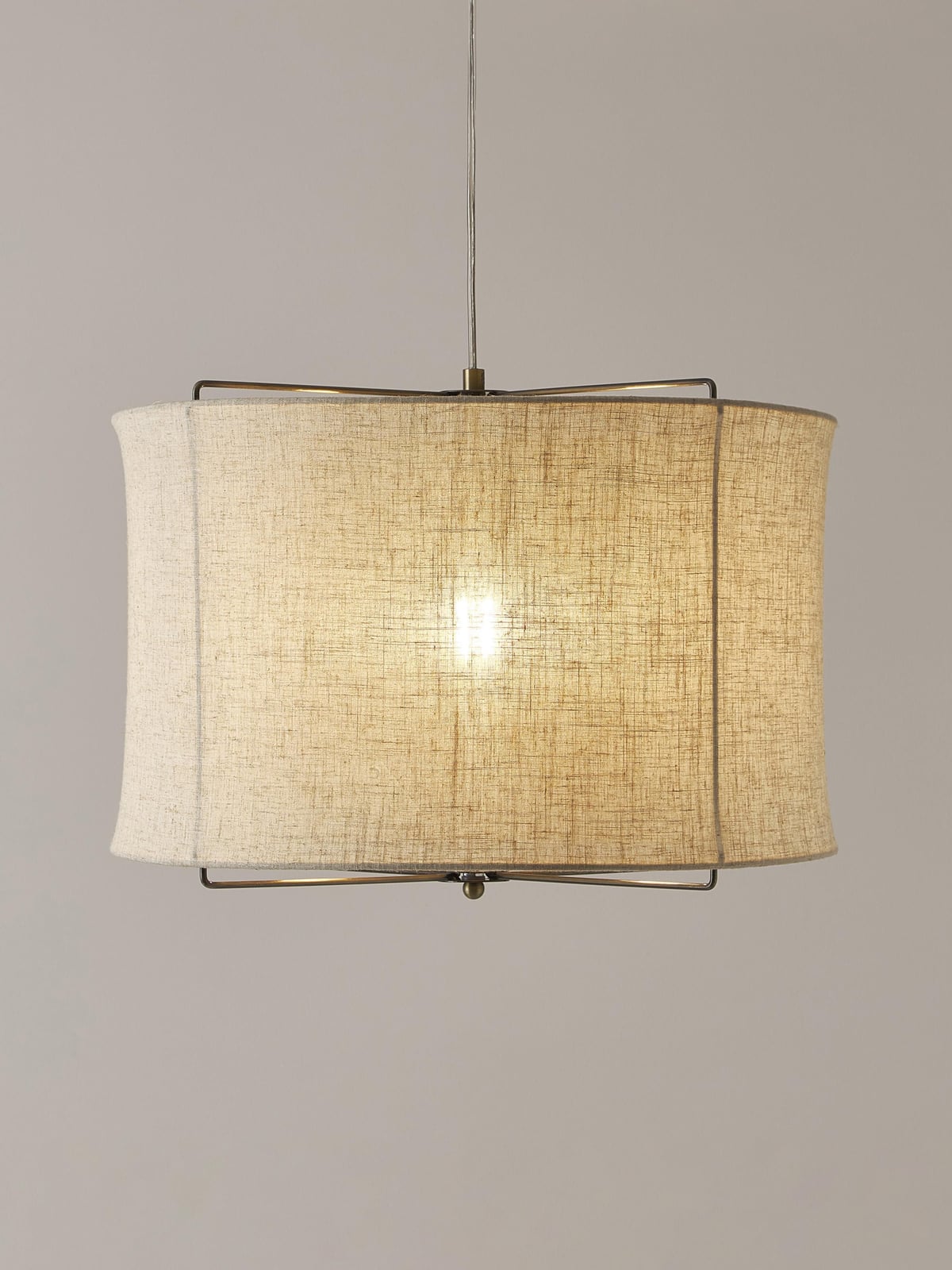 Clouds Linen Pendant Light