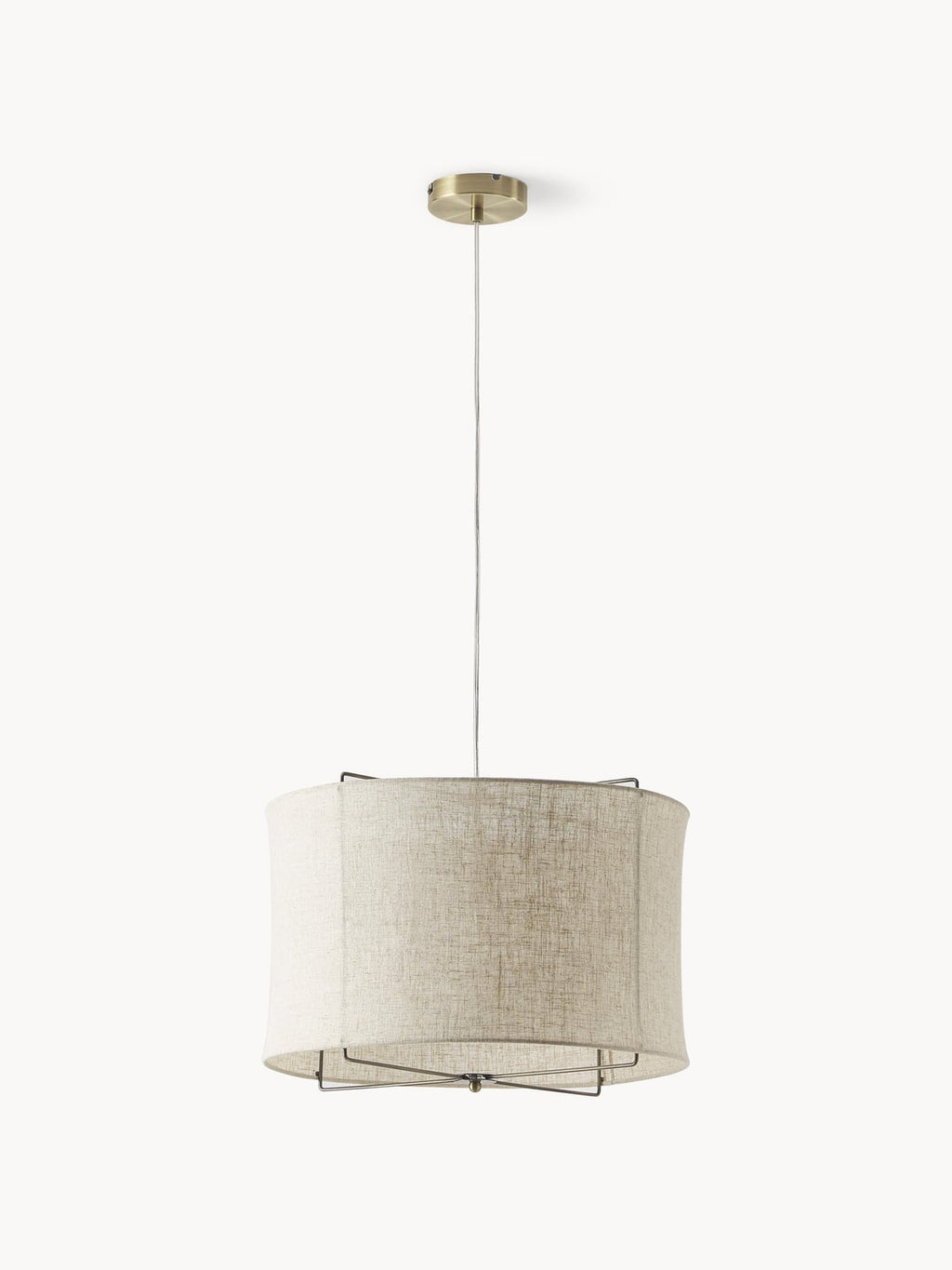 Clouds Linen Pendant Light