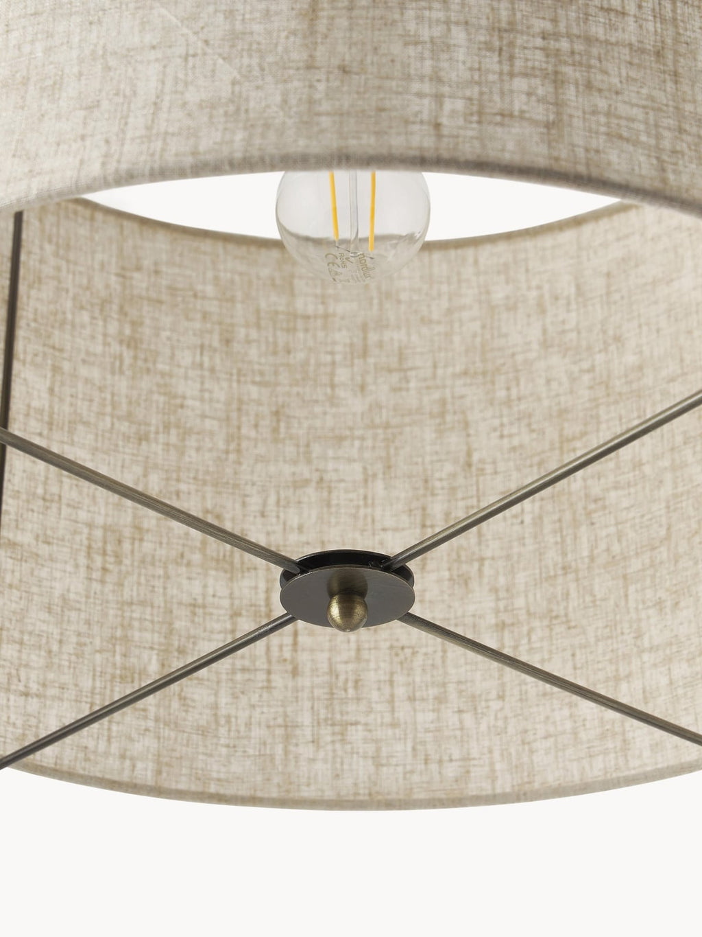 Clouds Linen Pendant Light