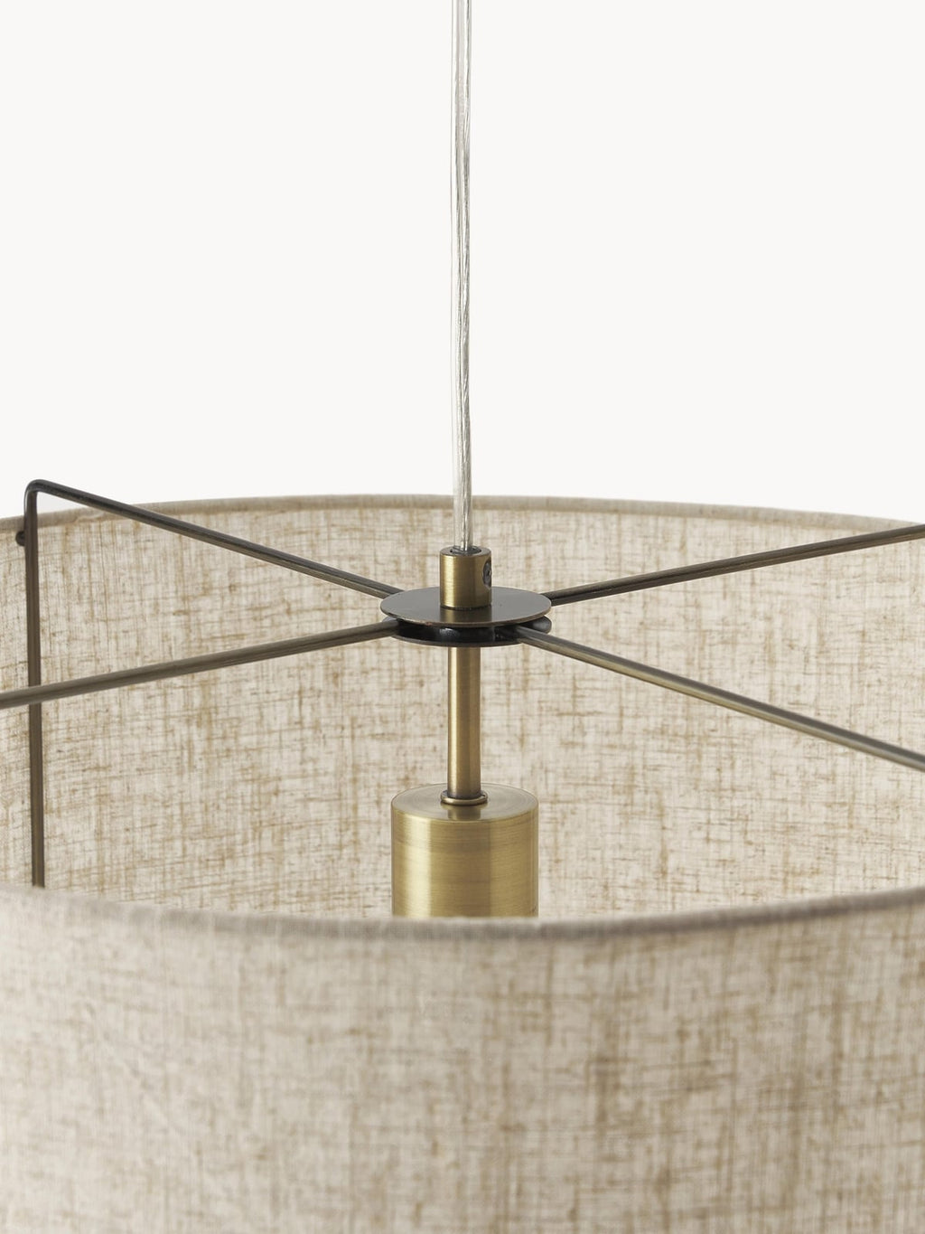 Clouds Linen Pendant Light