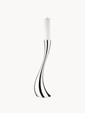 Cobra Stainless Steel Candle Holder in An Organic Shape, H 60 cm