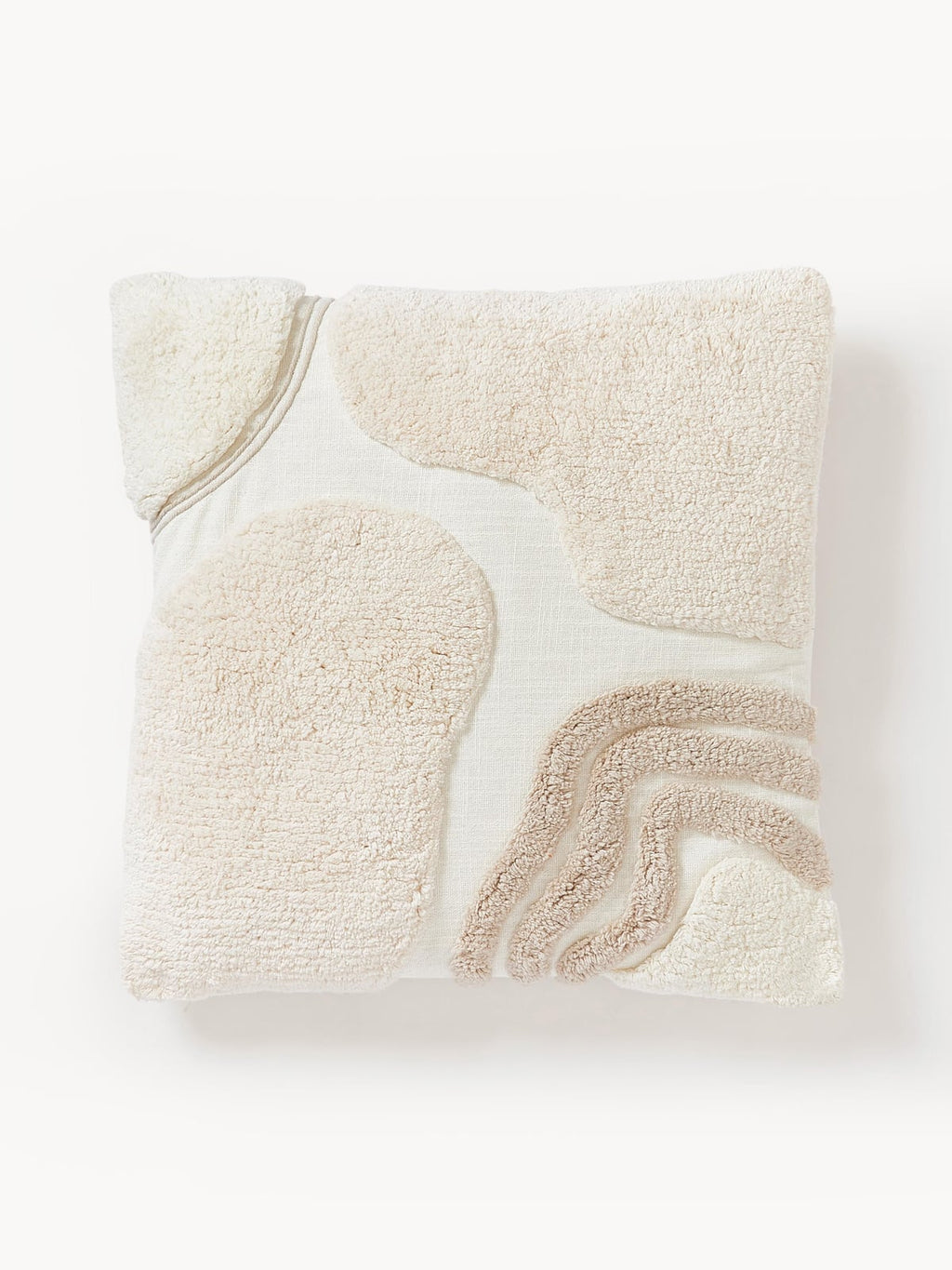 Coraline Hand-Tufted Cushion Cover with Decorations