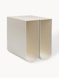 Curved Metal Side Table