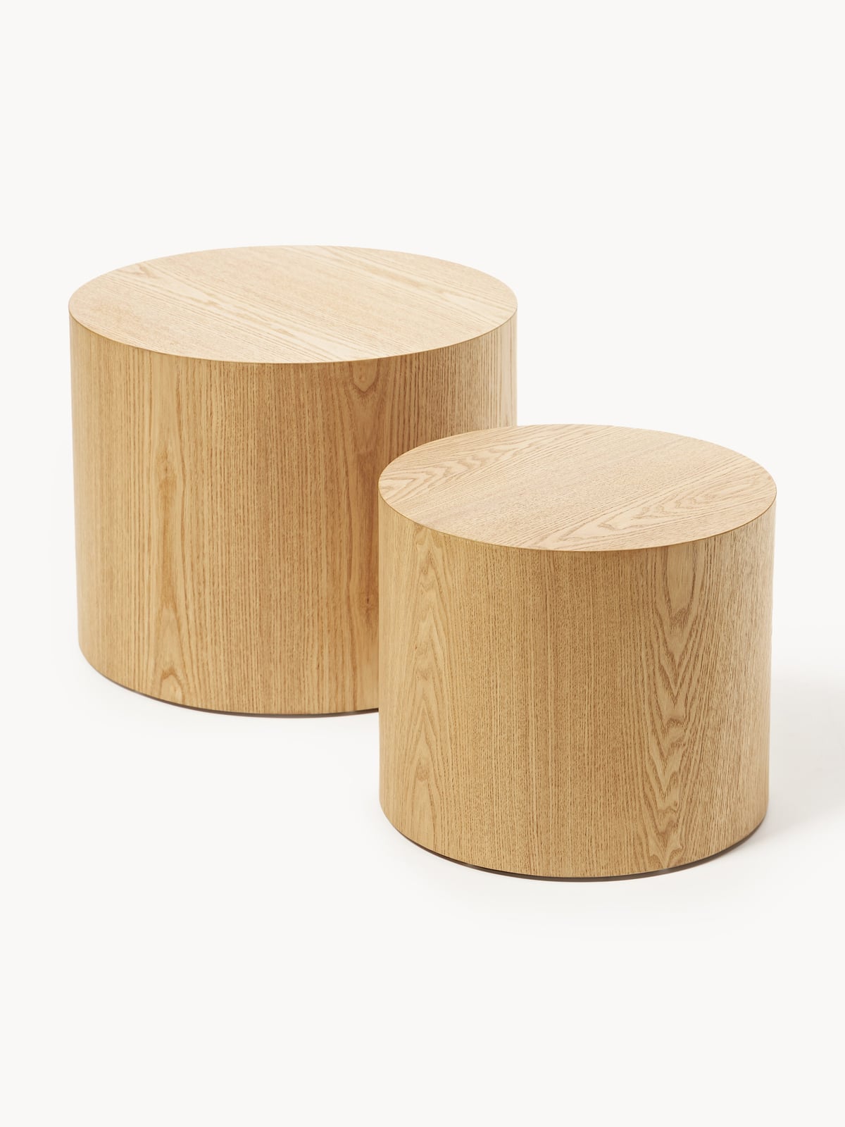 Dan Wooden Coffee Tables, Set of 2
