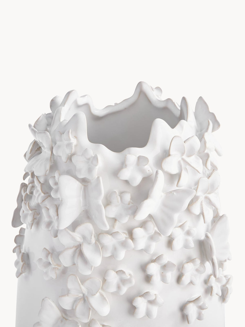 Daphne Vase with 3D Decoration, H 35 cm