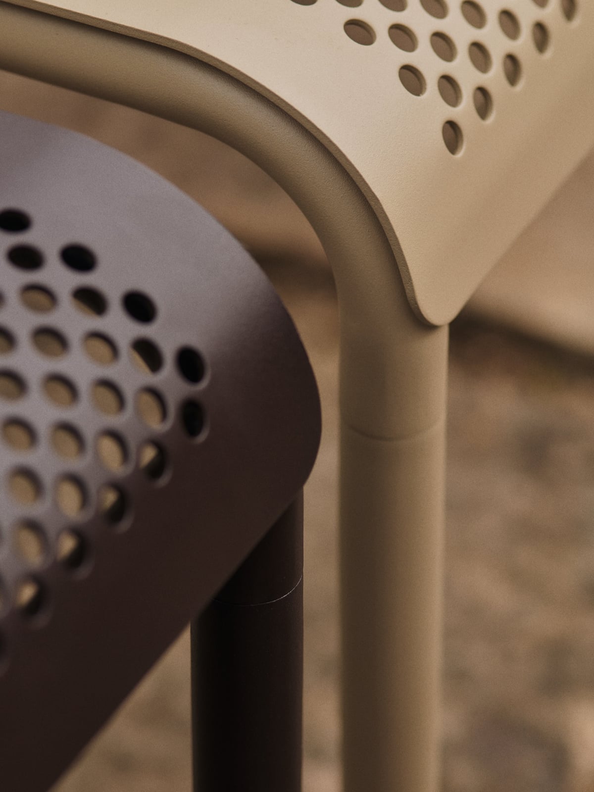 Dapple Steel Garden Coffee Table