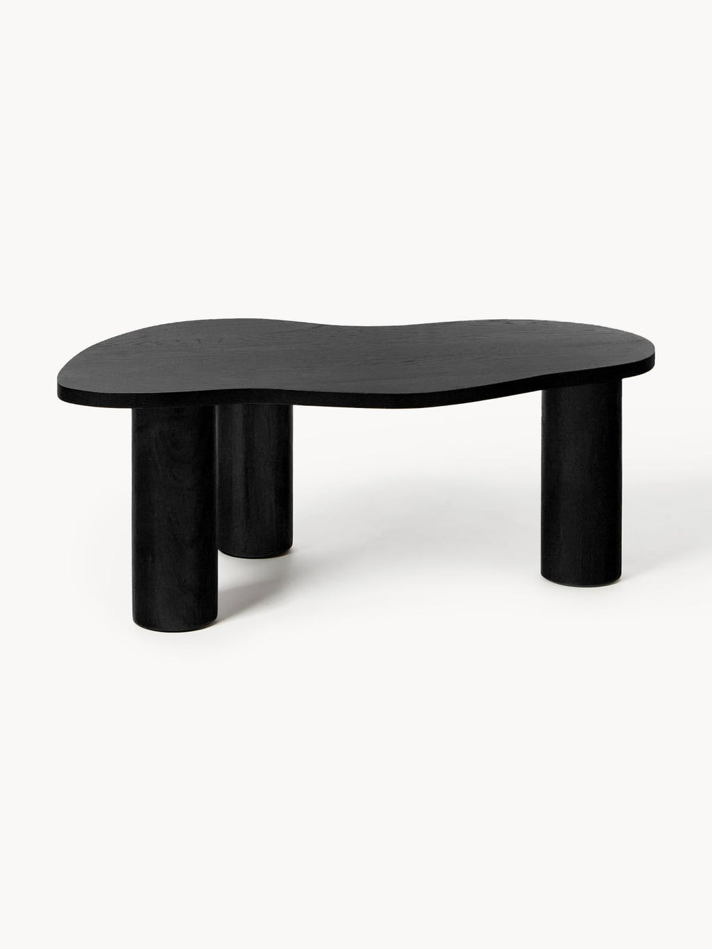 Didi Oak Wood Coffee Table in Organic Shape