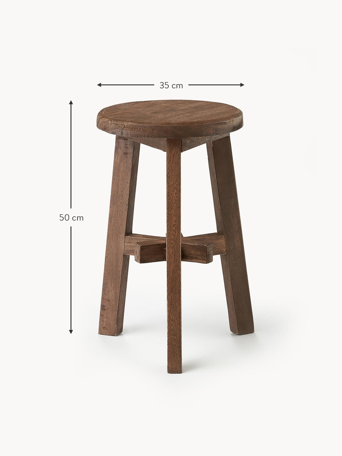 Dingklik Acacia Wood Stool