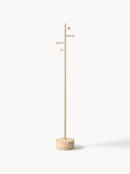 Disa Clothes Rack with Travertine Base
