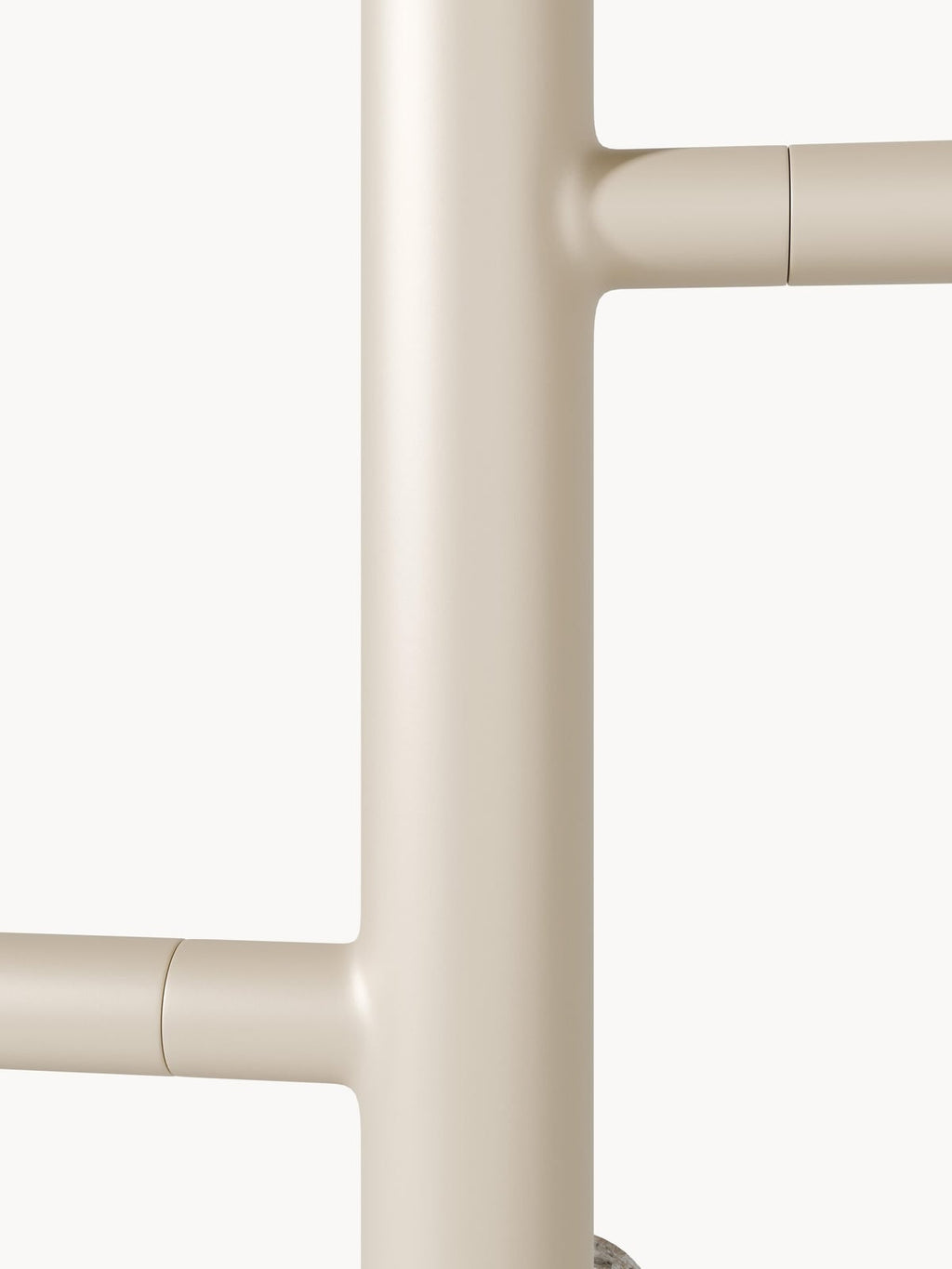 Disa Clothes Rack with Travertine Base