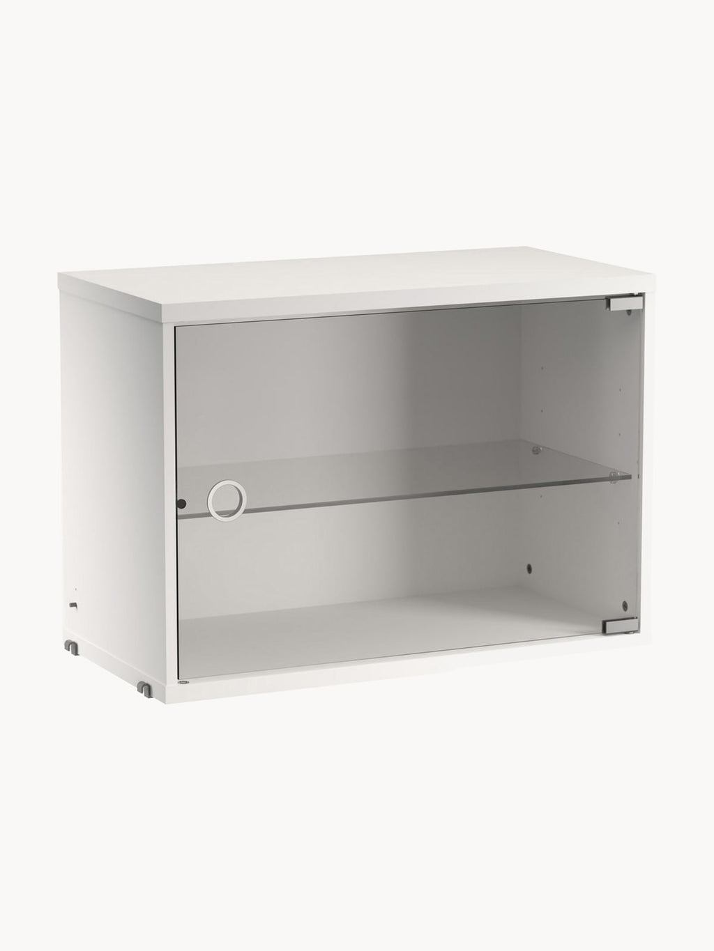Display Cabinet String System with Swing Glass Door, W 58 x D 30 cm