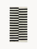 Donna Hand-Woven Kelim Rug with Stripes