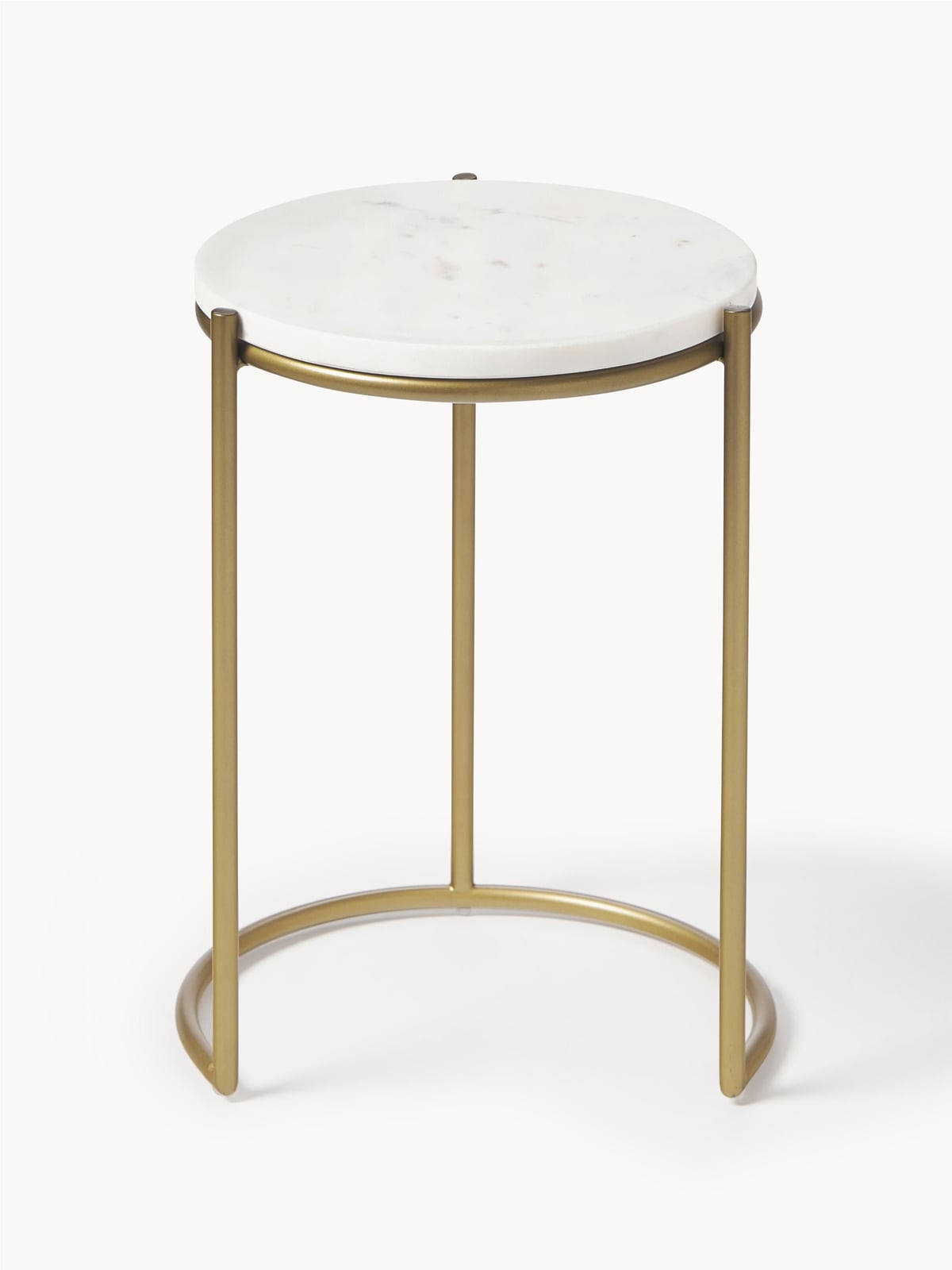 Ella Marble Side Tables, Set of 2