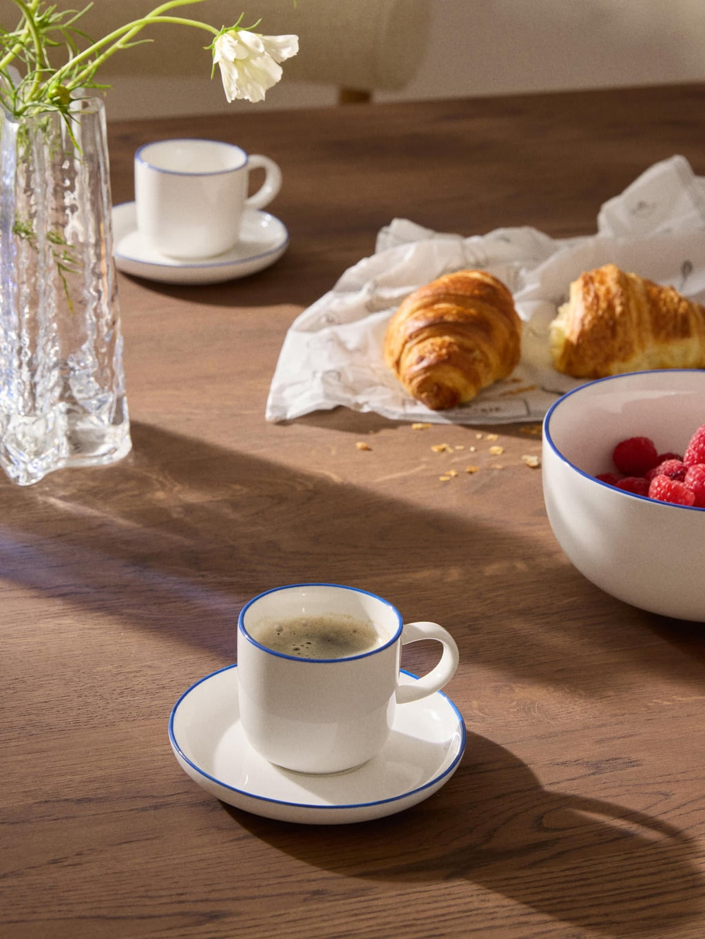 Facile Porcelain Cereal Bowls, Set of 2