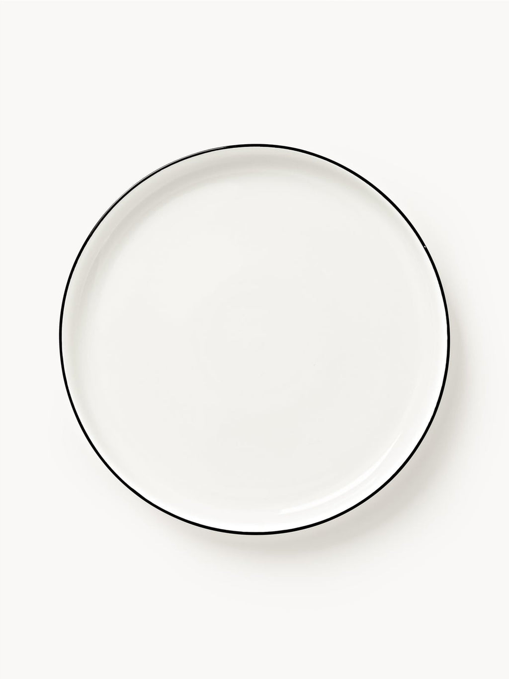 Facile Porcelain Tableware Set, 6 People, Set of 18