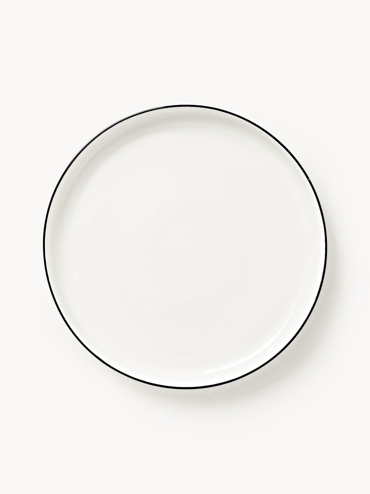 Facile Porcelain Tableware Set, 6 People, Set of 18