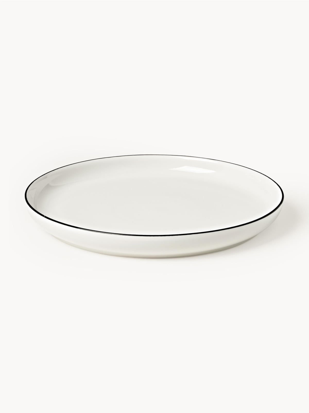 Facile Porcelain Tableware Set, 6 People, Set of 18