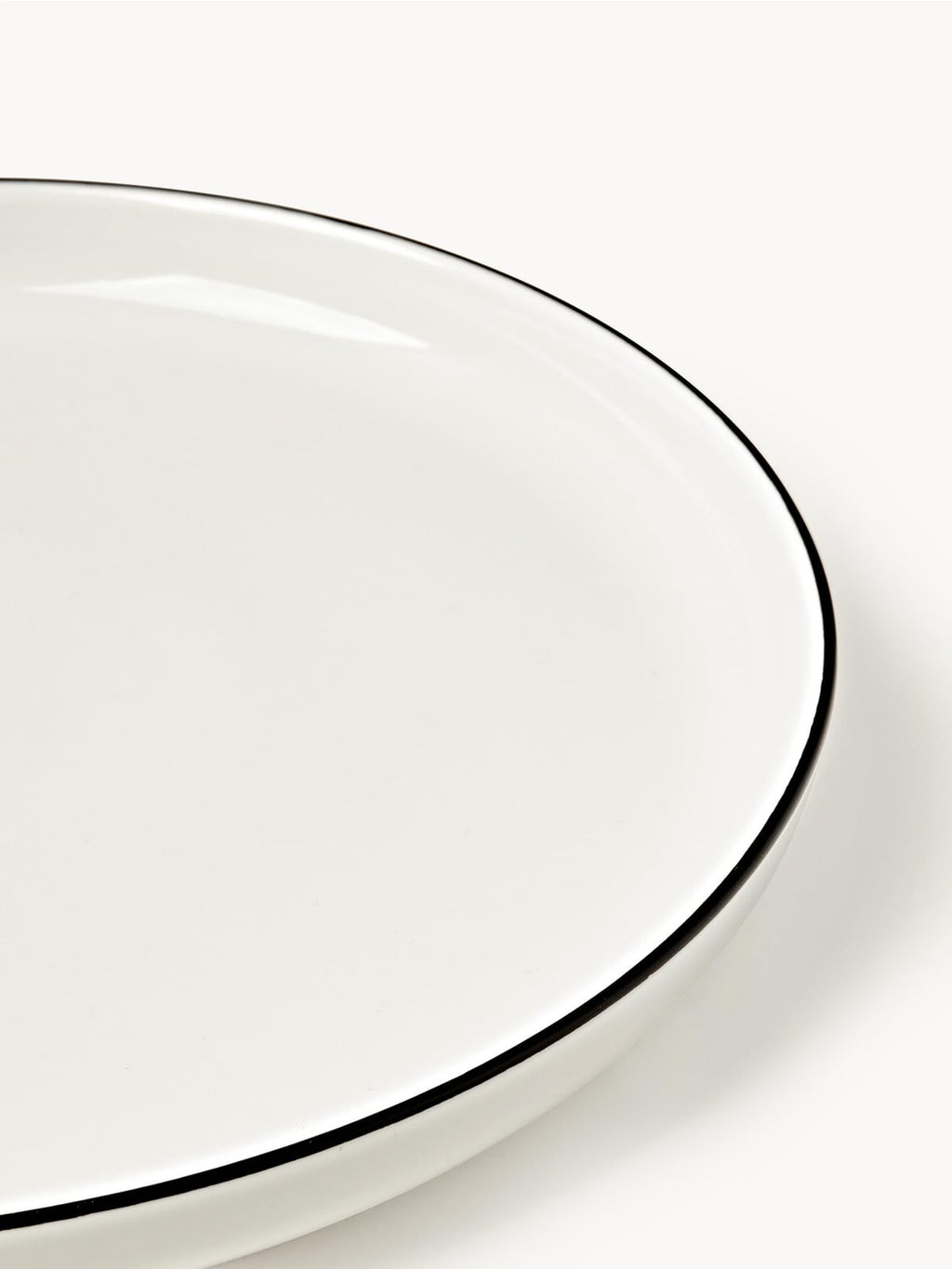 Facile Porcelain Tableware Set, 6 People, Set of 18