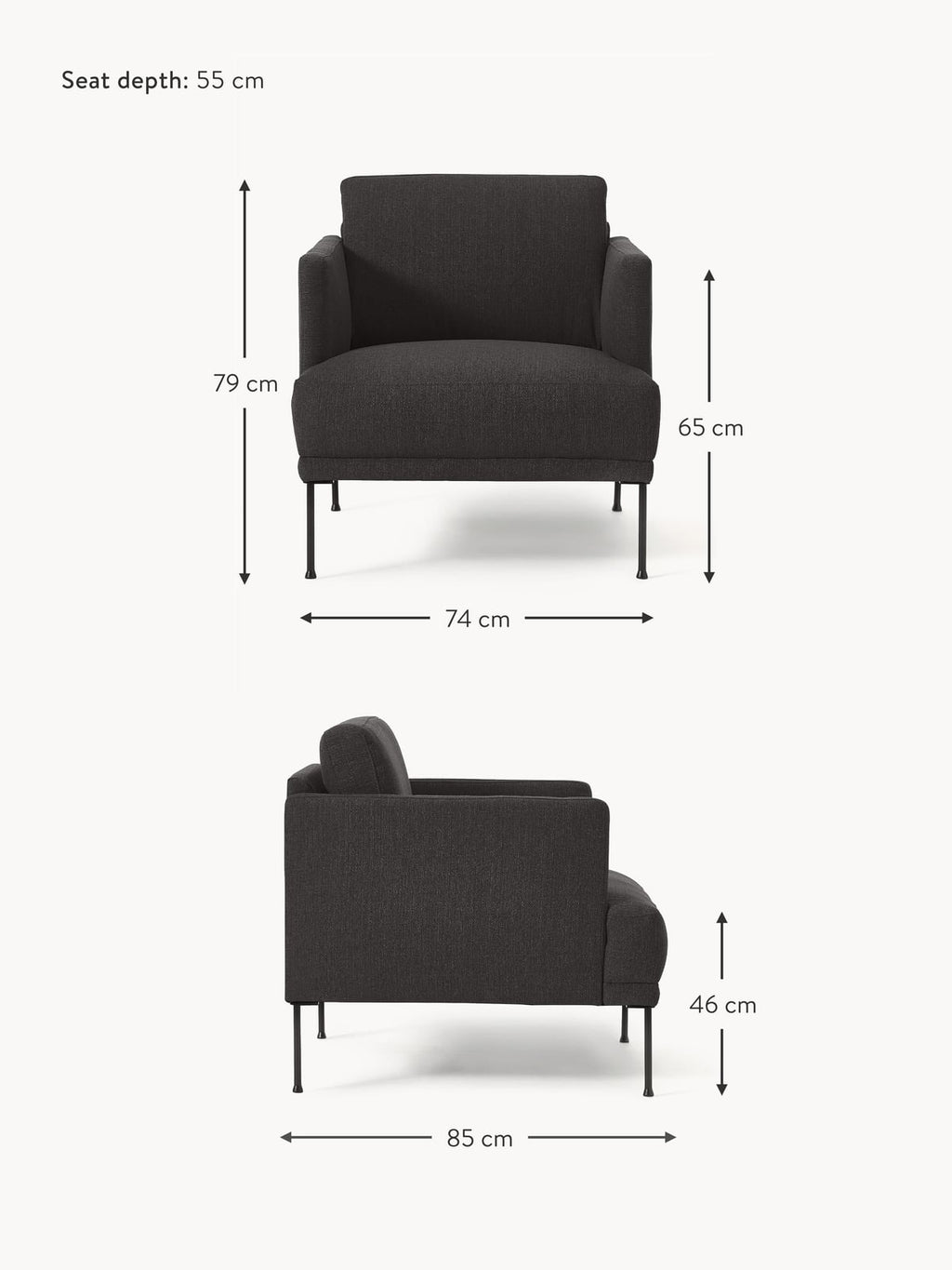 Fluente Armchair