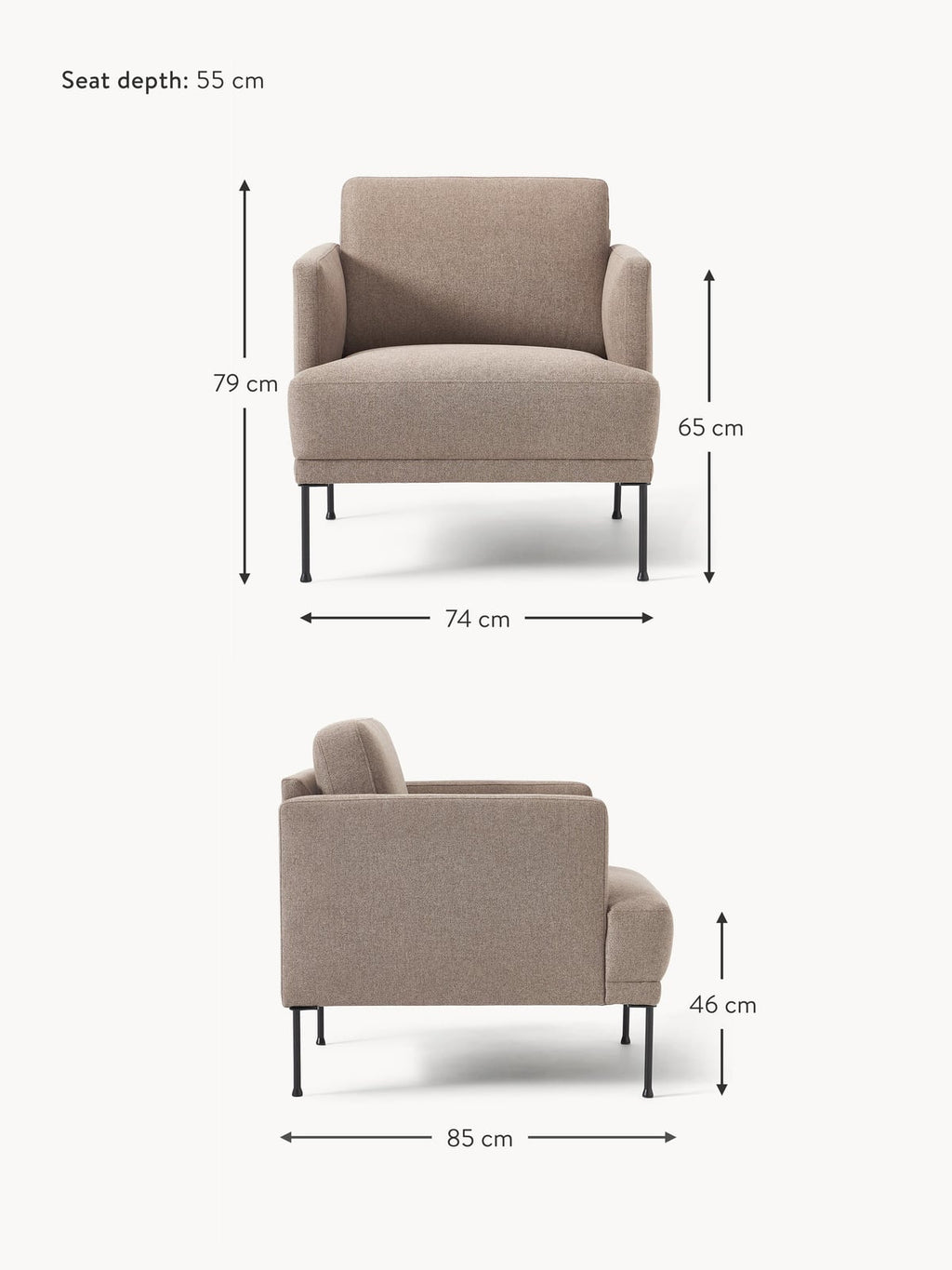 Fluente Armchair