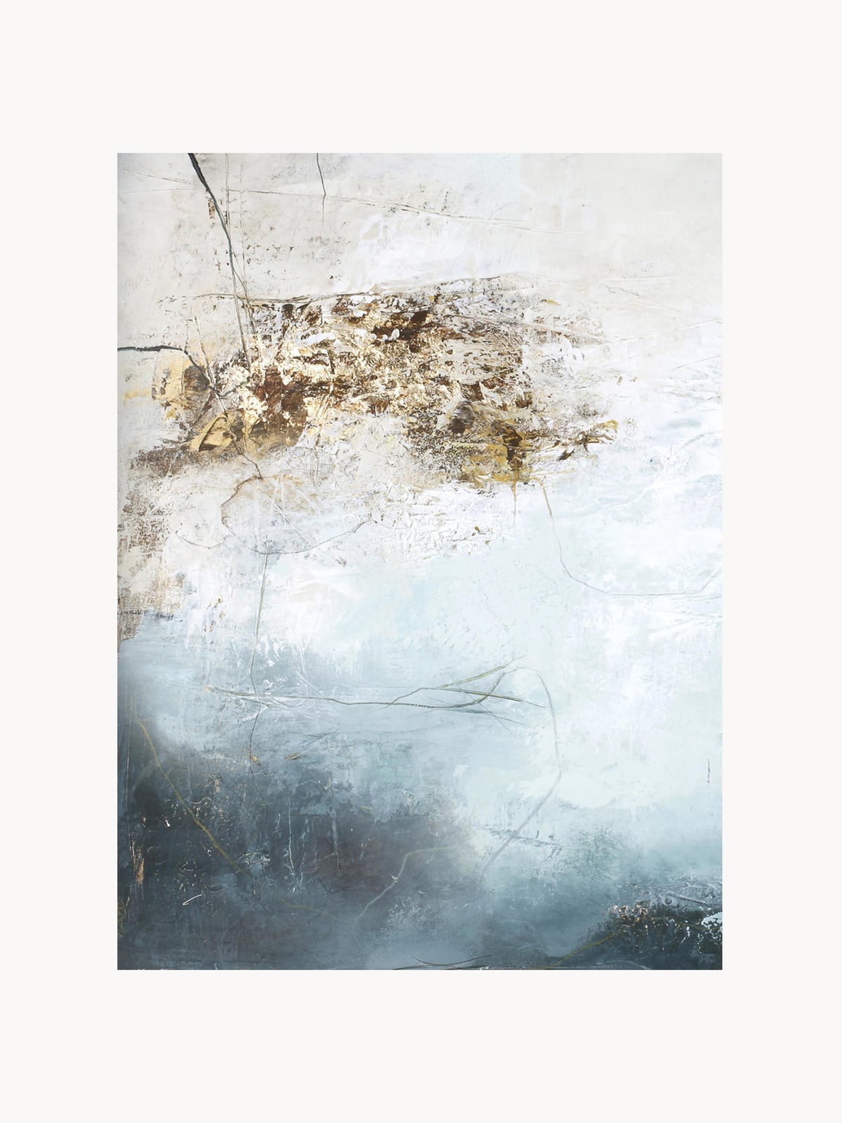 Freja Hand-Painted Canvas Art