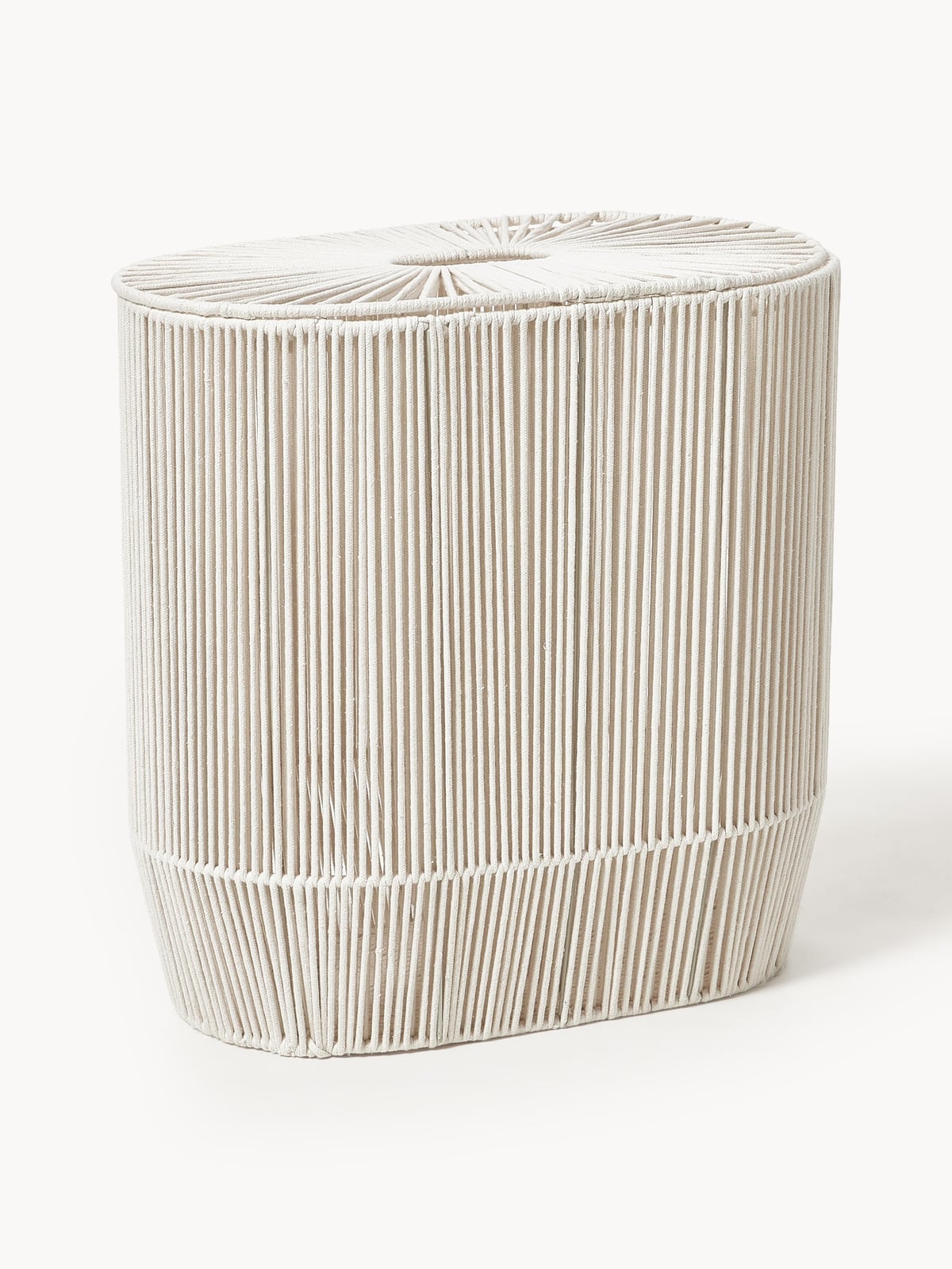 Gabe Handwoven Double Laundry Basket in Rope