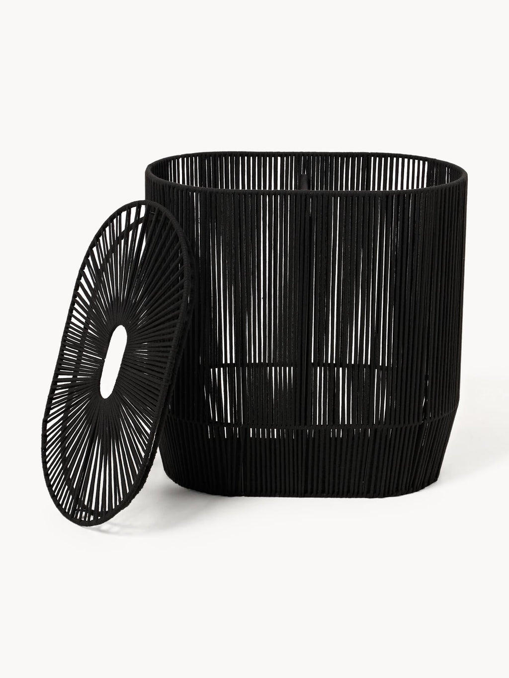 Gabe Handwoven Double Laundry Basket in Rope